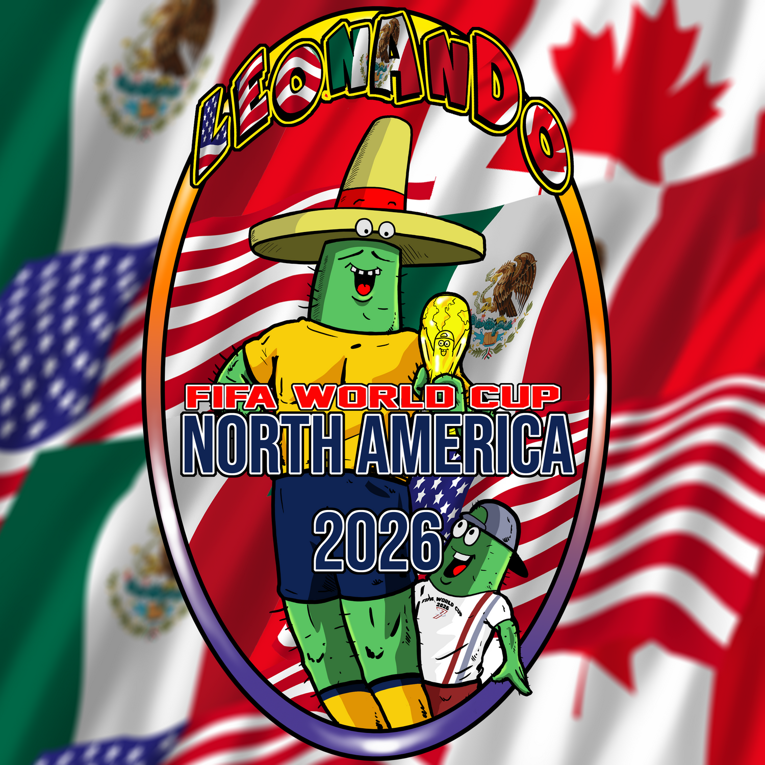 North America 2026: The "Sketched Soul" World Cup Series
