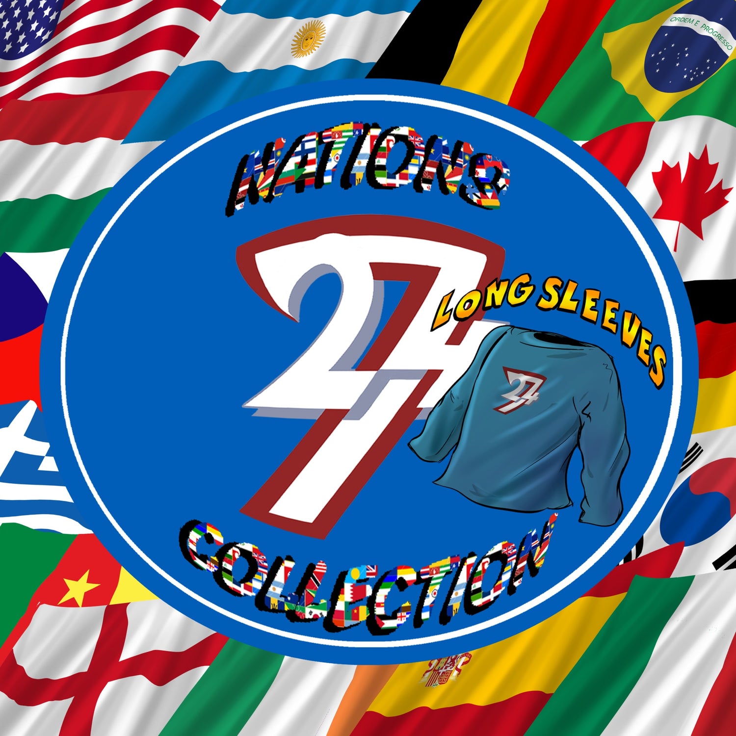 national flag sweatshirts