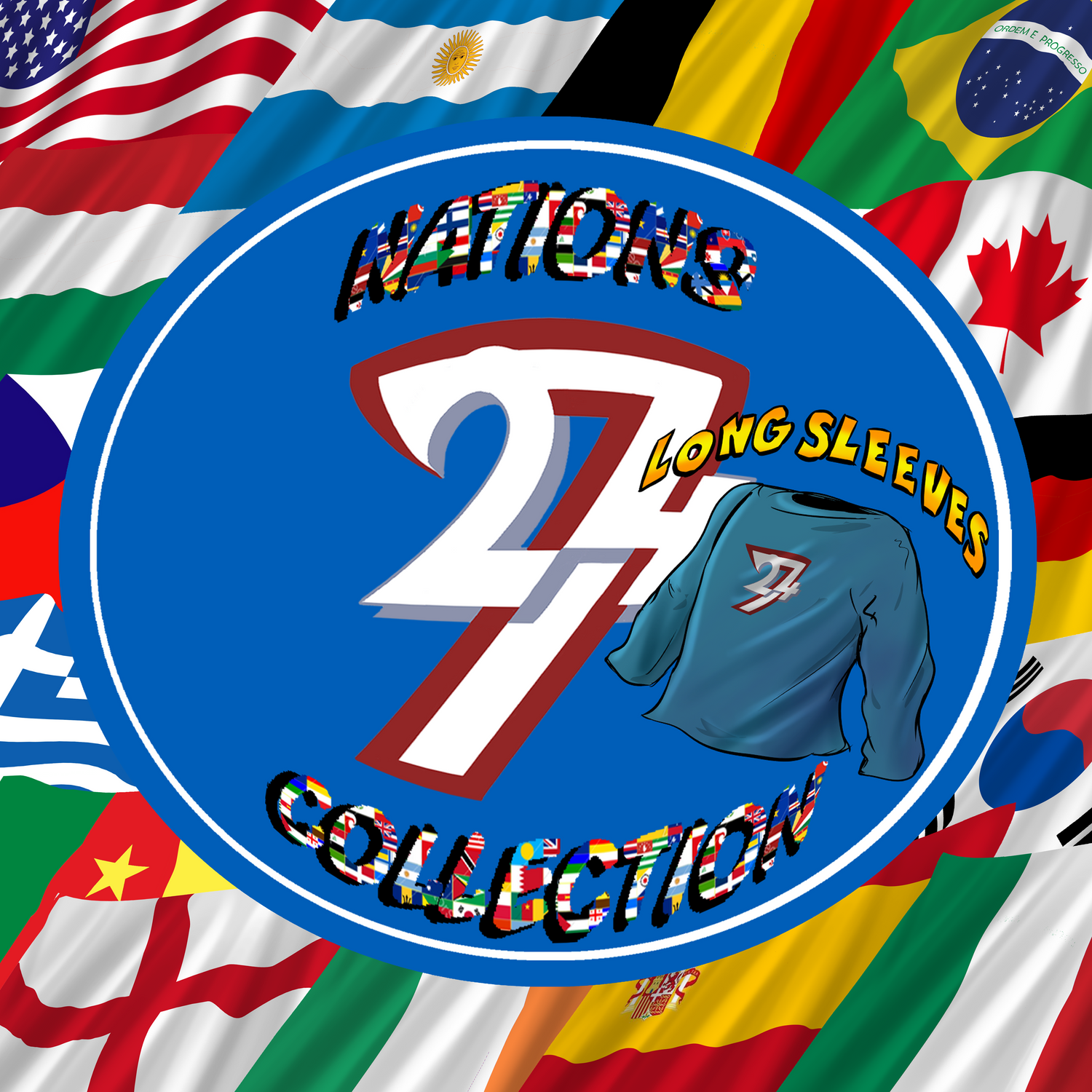 national flag sweatshirts