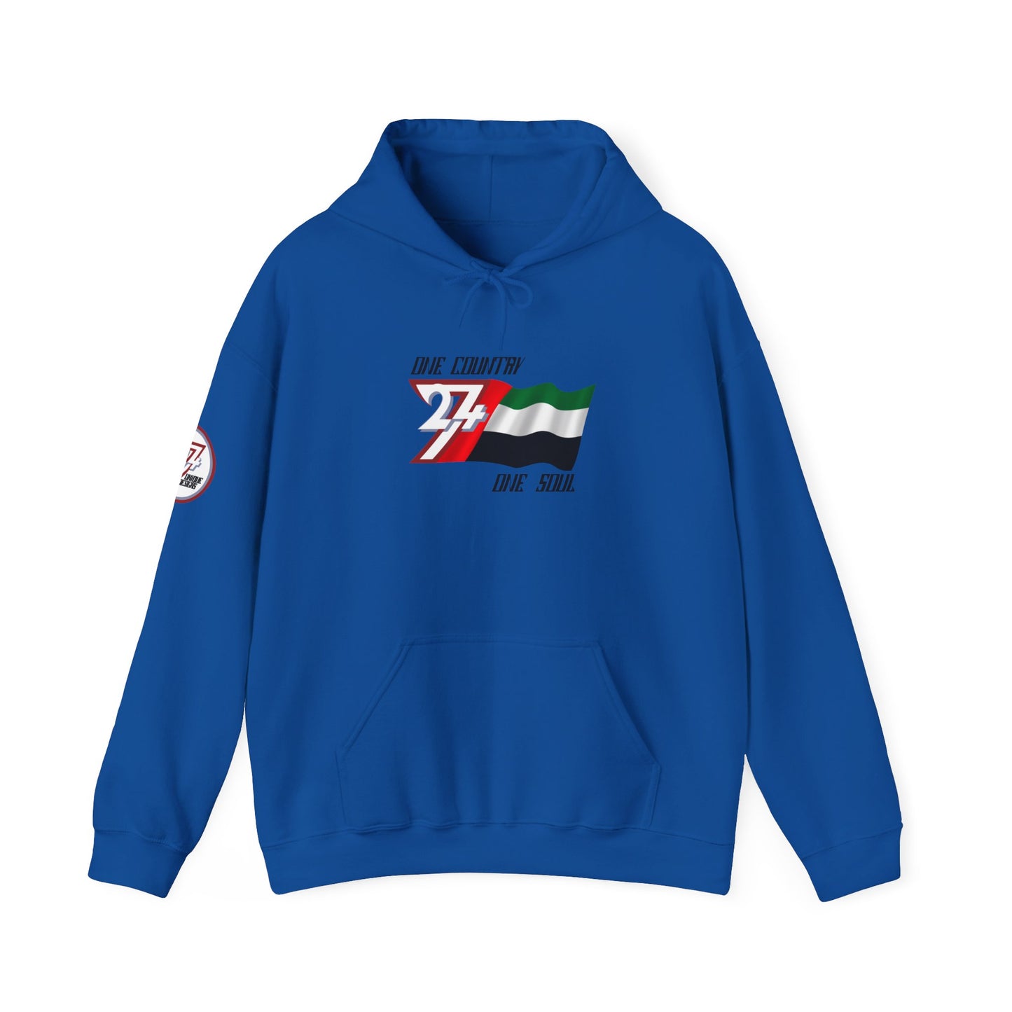 Unique Design United Arab Emirates Flag custom hoodie royal