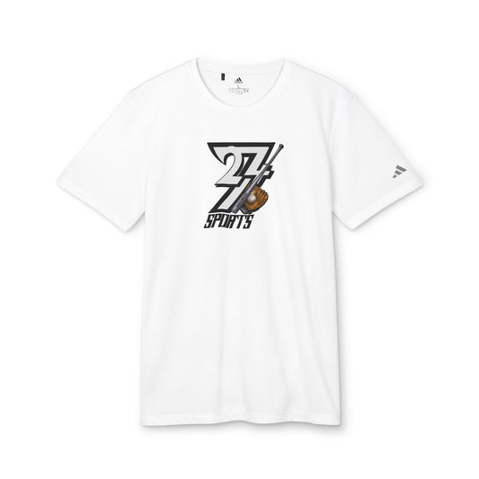 adidas T-shirt: Baseball Printed Sport T-shirt white