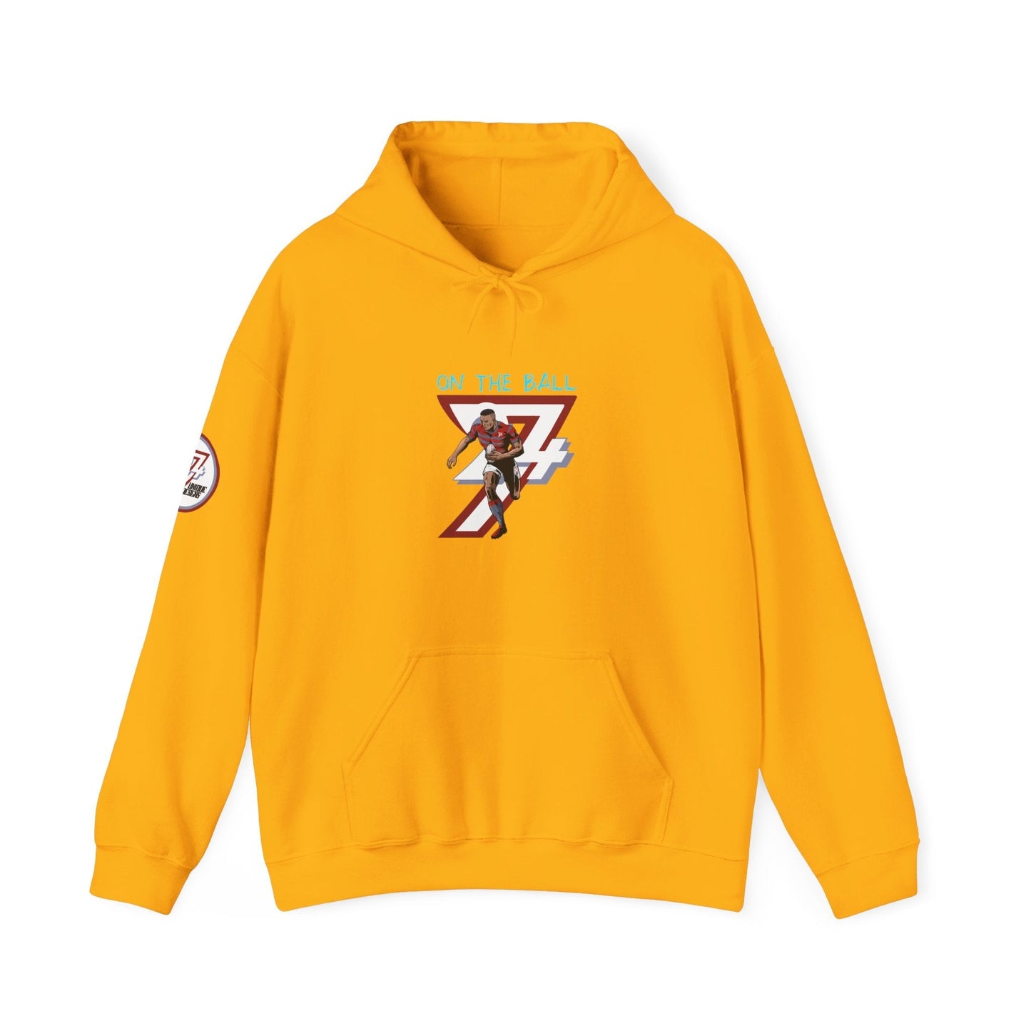 Unique Design Rugby Hoodie gold