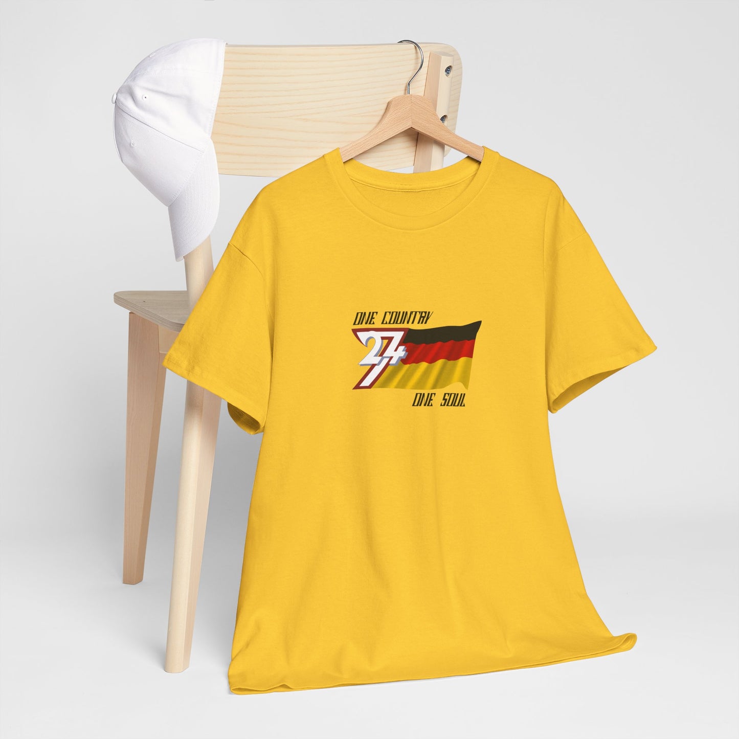 Unique Design Germany Flag Printed custom T-shirt daisy