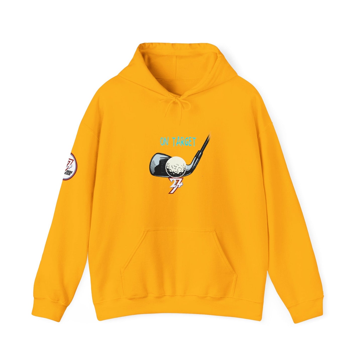 Unique Design Golf Hoodie gold