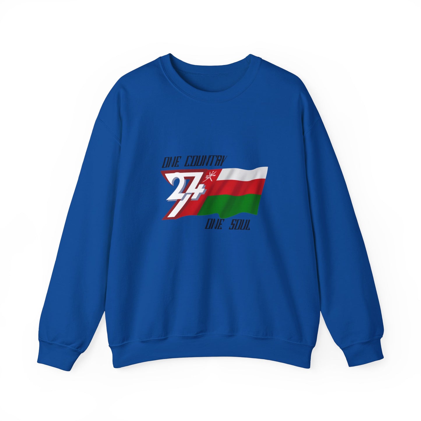 Unique Design Oman Flag sweatshirt royal