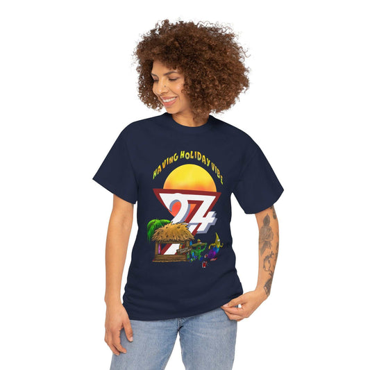 Unique Design Leonando Banana Boat Hire custom T-shirt navy