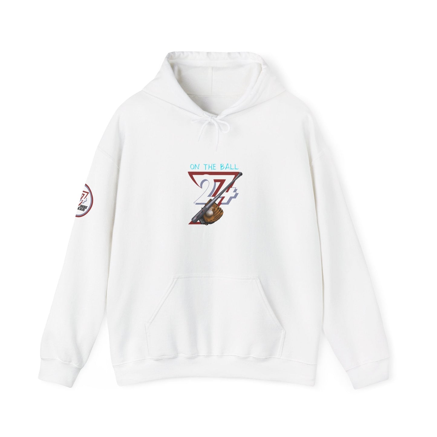 Unique Design Baseball Unique Design custom Hoodie white