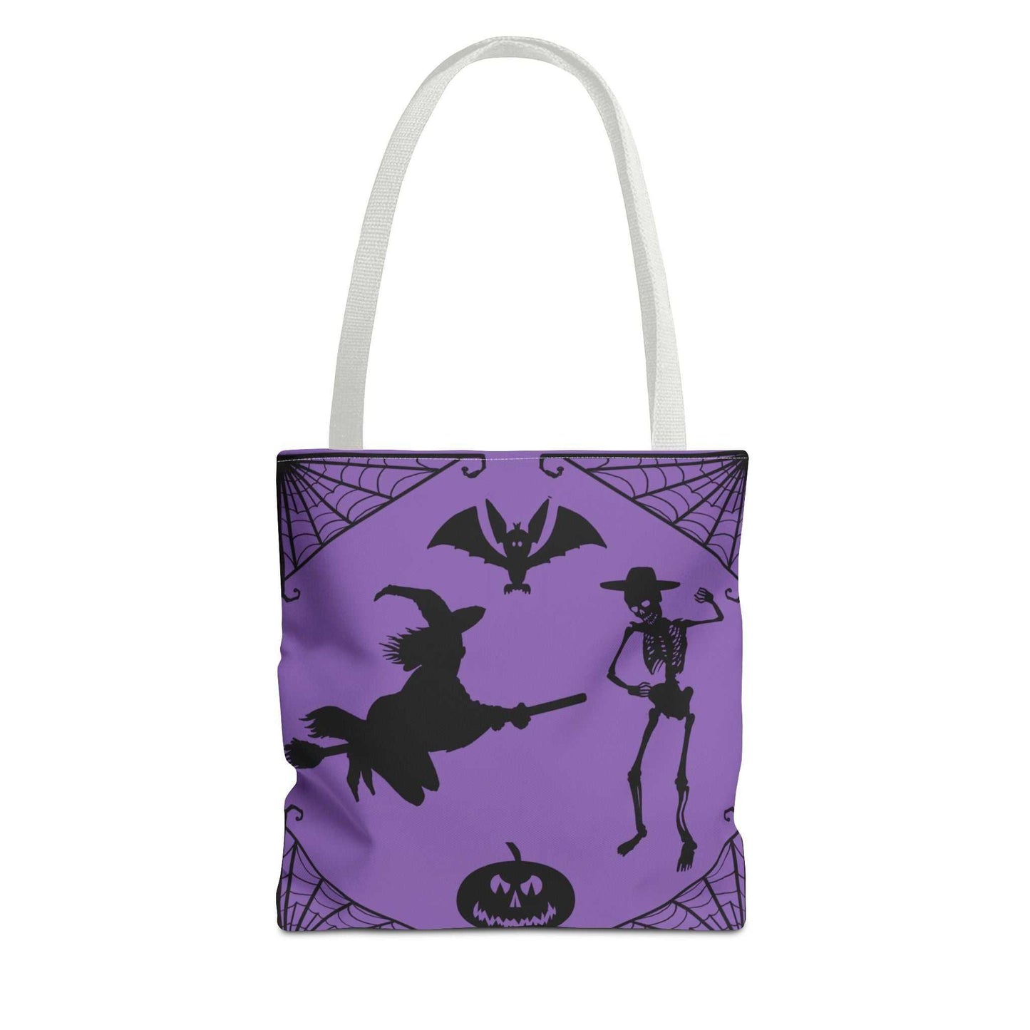 Spooky Halloween Tote Bag small white front