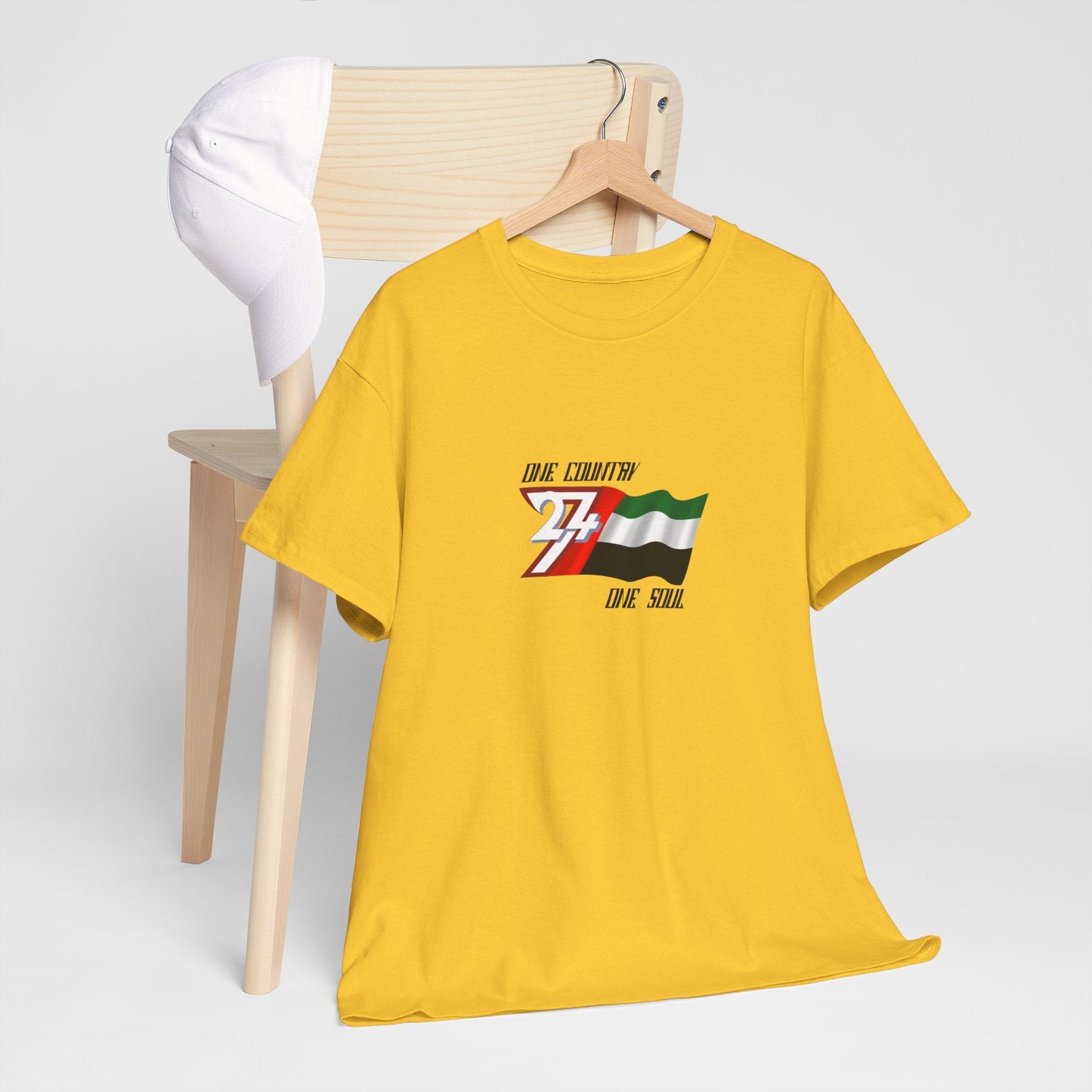 Unique Design United Arab Emirates Flag Printed custom T-shirt daisy