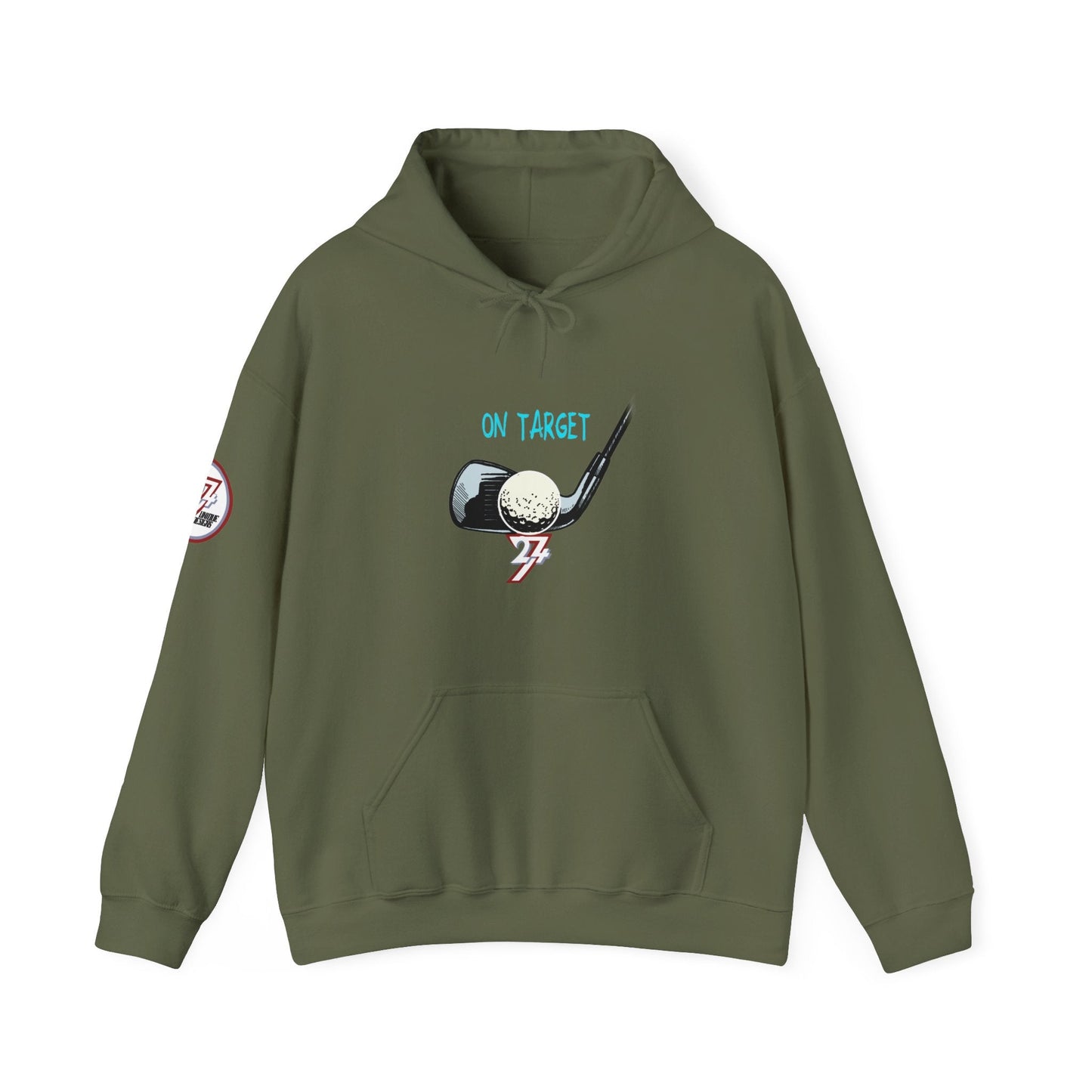 Unique Design Golf Hoodie military green