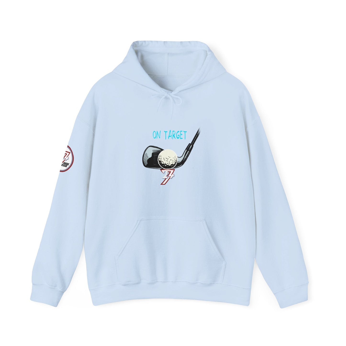 Unique Design Golf Hoodie light pink