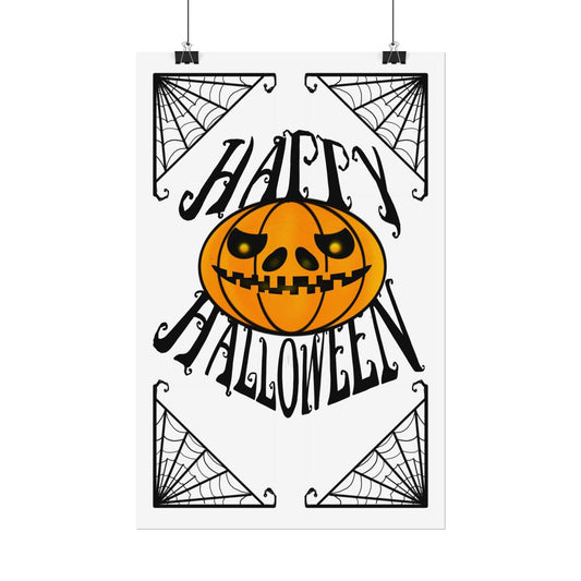 Halloween Pumpkin Decoration: Spooky Pumpkin Poster 11" x 17" fine art