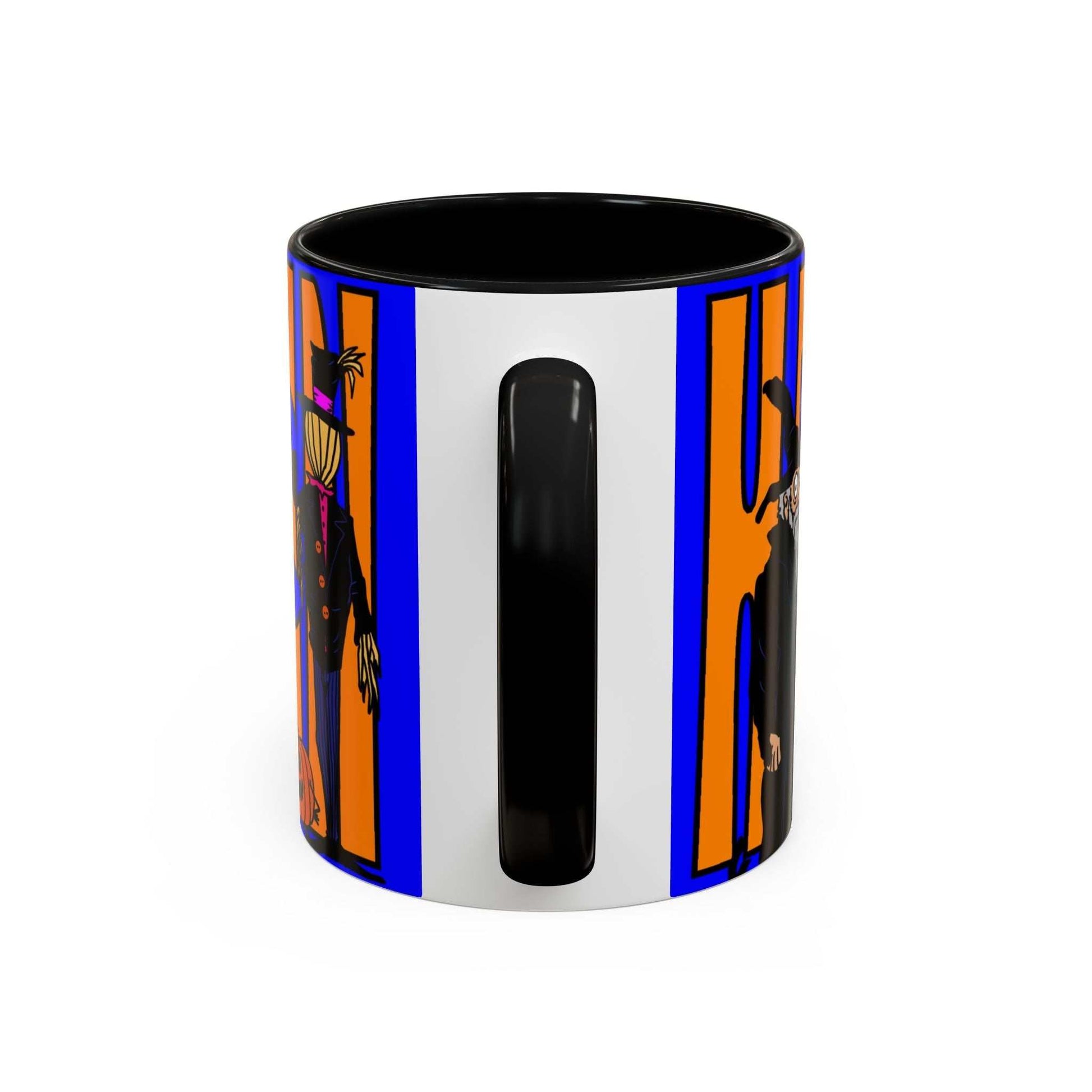 Halloween Coffee Mug with vibrant design, available in 11oz and 15oz sizes.