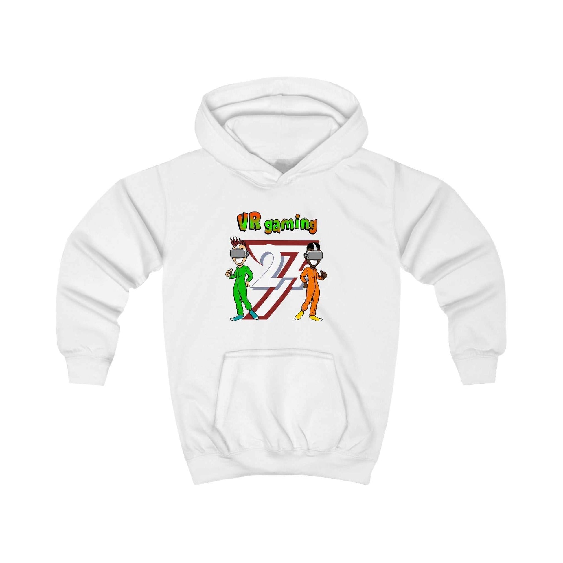 Unique Design Kids Hoodie VR Gaming white