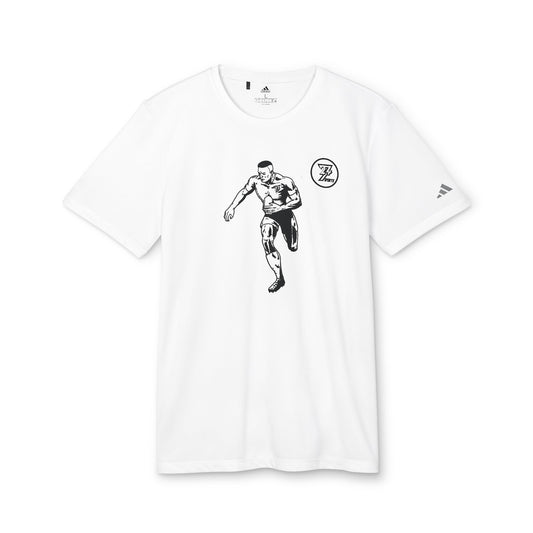 adidas T-shirt: Rugby Printed Sport T-shirt white