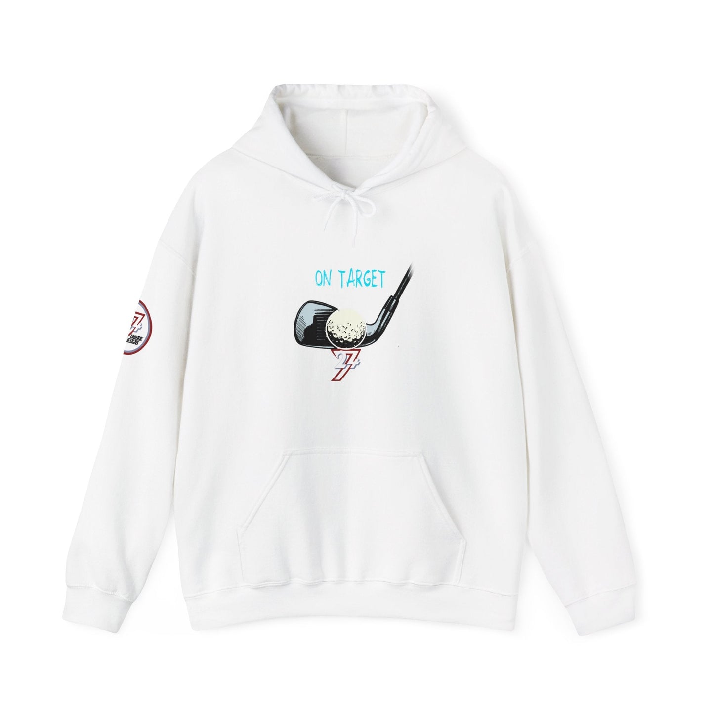 Unique Design Golf Hoodie white