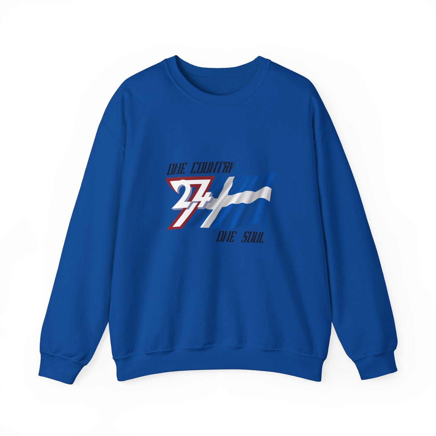 Unique Design Finland Flag sweatshirt royal