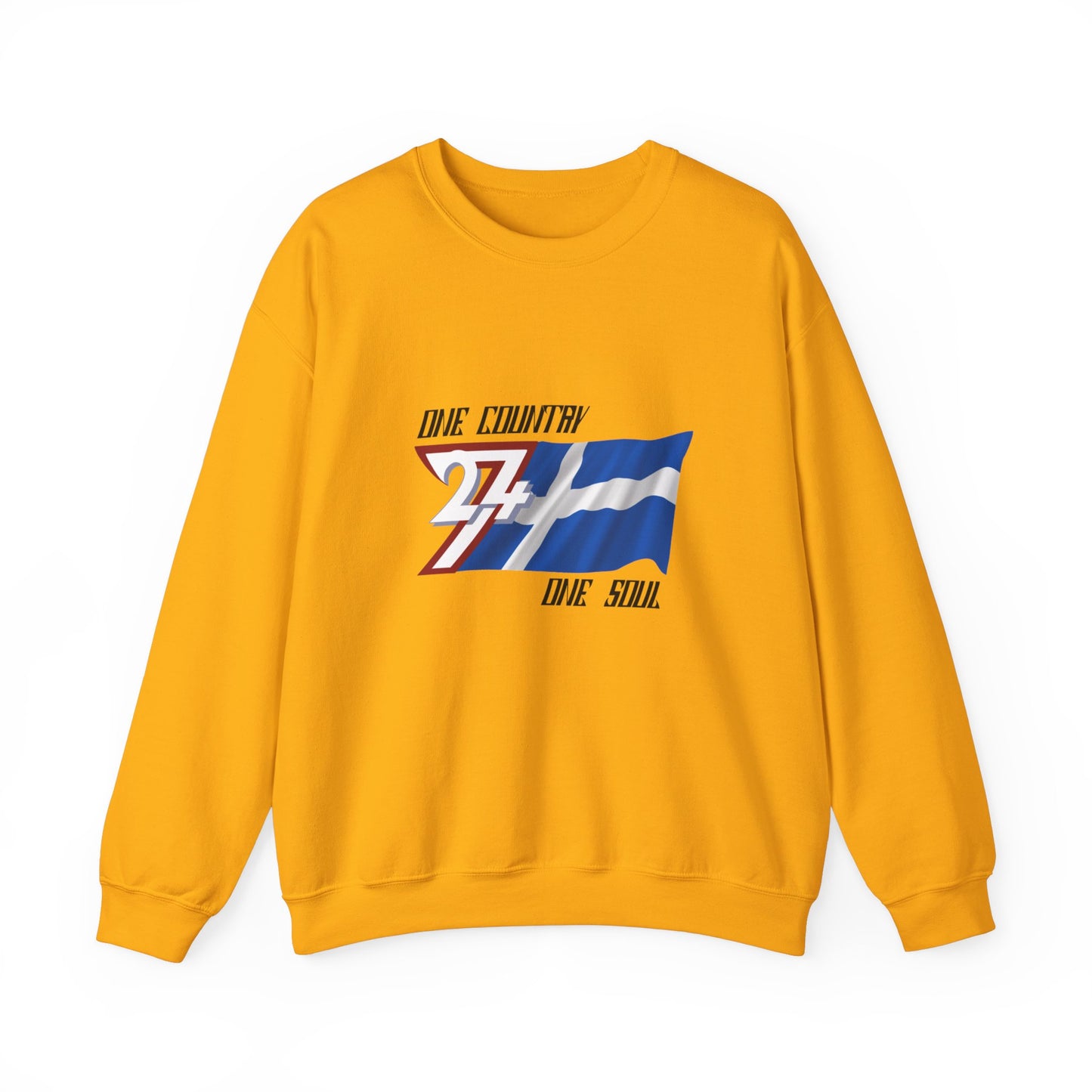 Unique Design Finland Flag sweatshirt gold