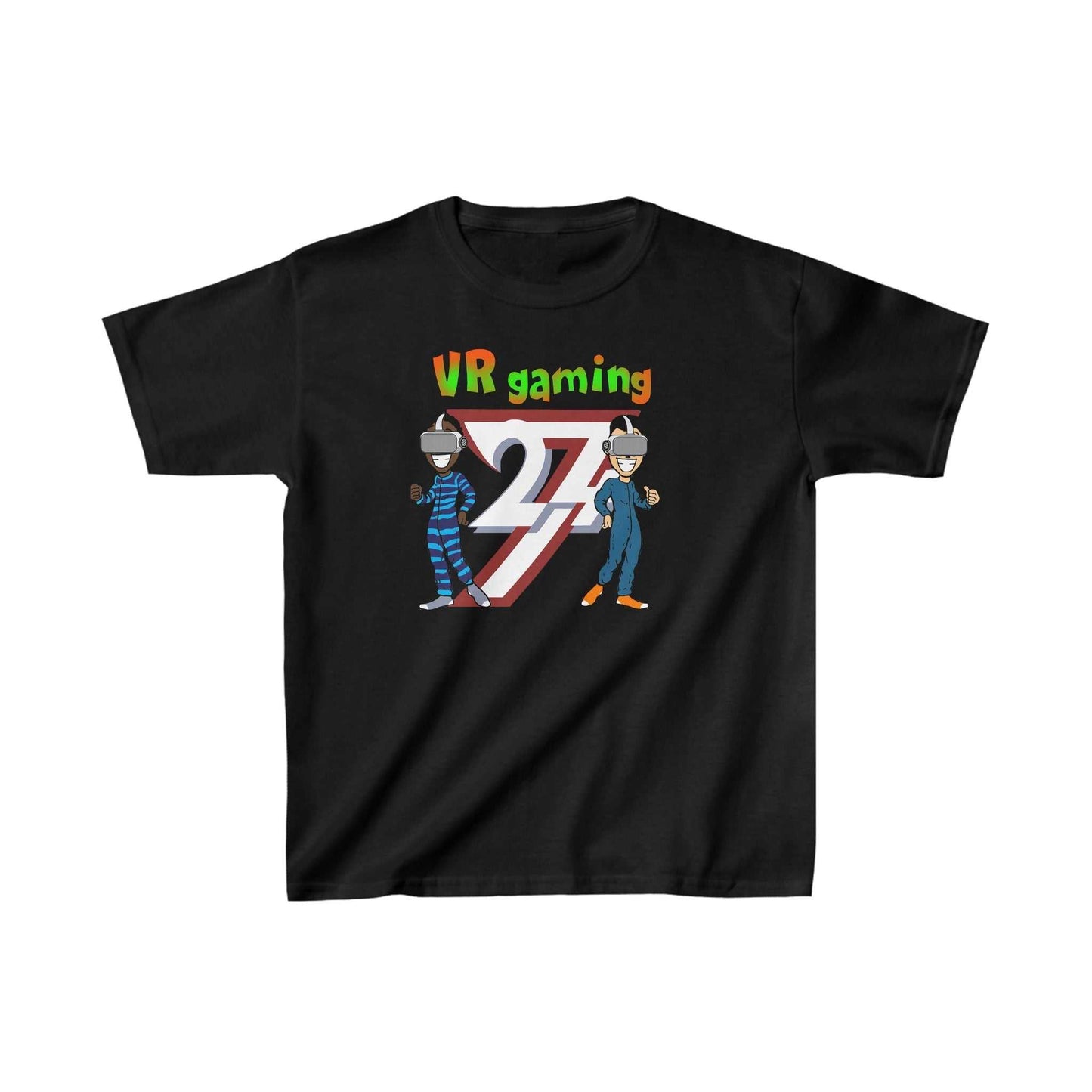 Unique Design Kids T-shirt VR Gaming black