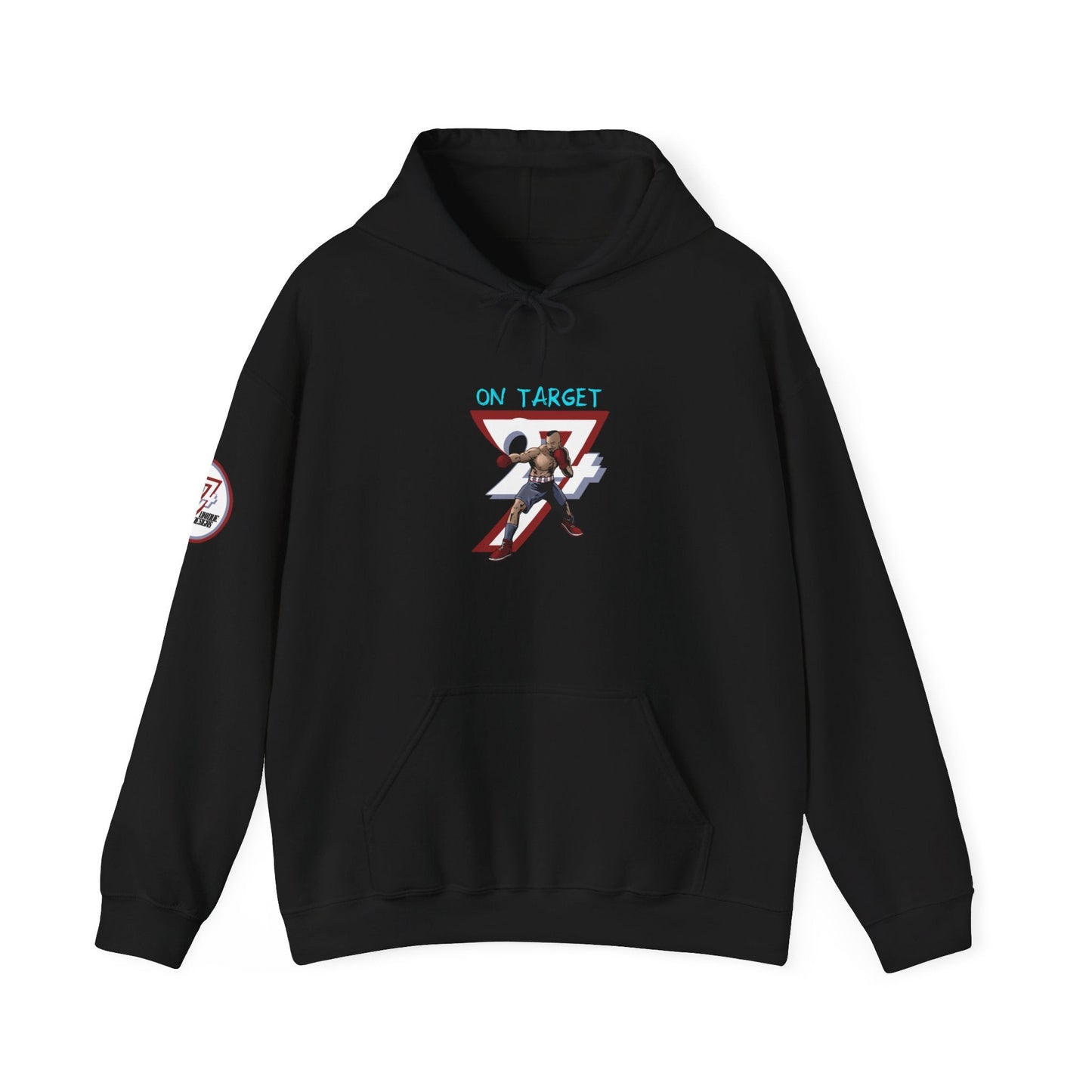 Unique Design boxing sport Hoodie black