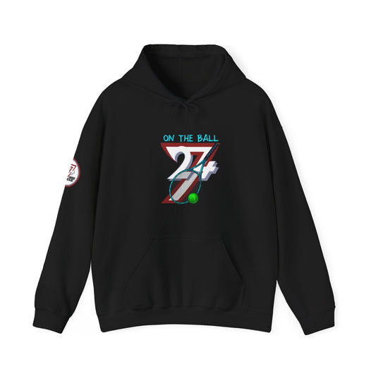 Unique Design Tennis Hoodie black