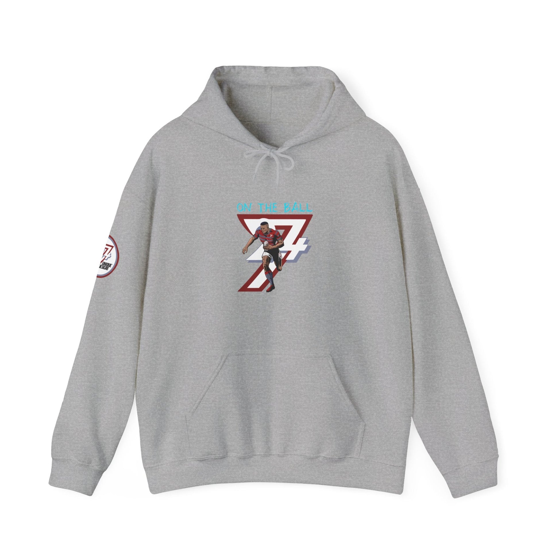 Unique Design Rugby Hoodie sports grey