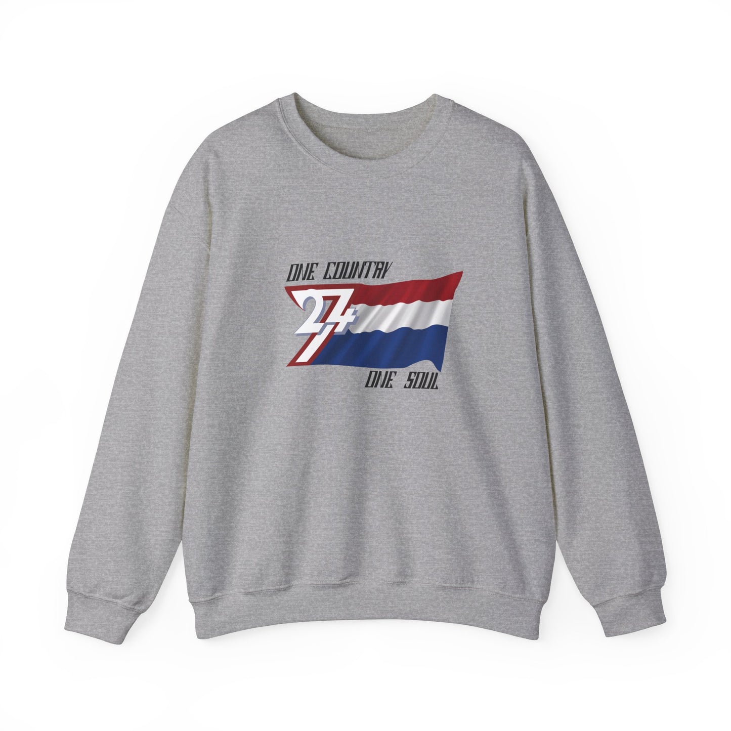 Unique Design Netherlands Flag sweatshirt sport grey