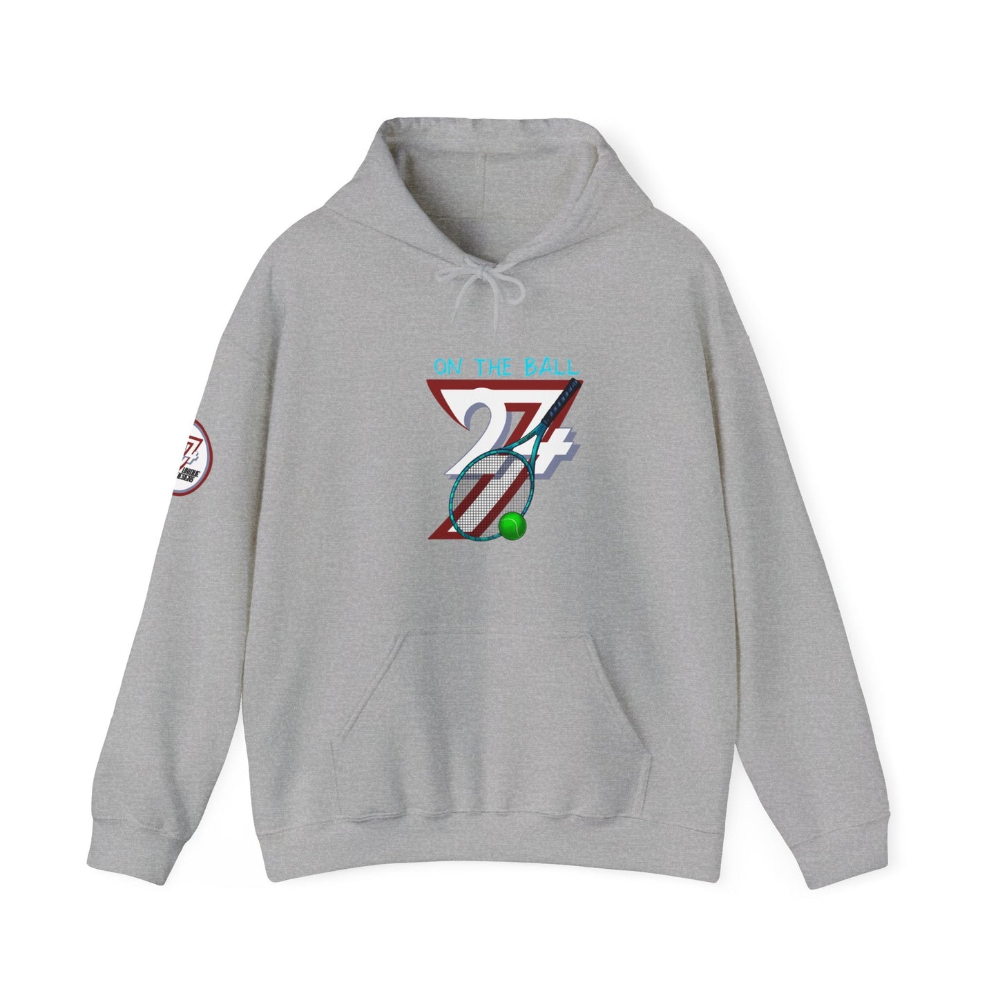 Unique Design Tennis Hoodie sports grey