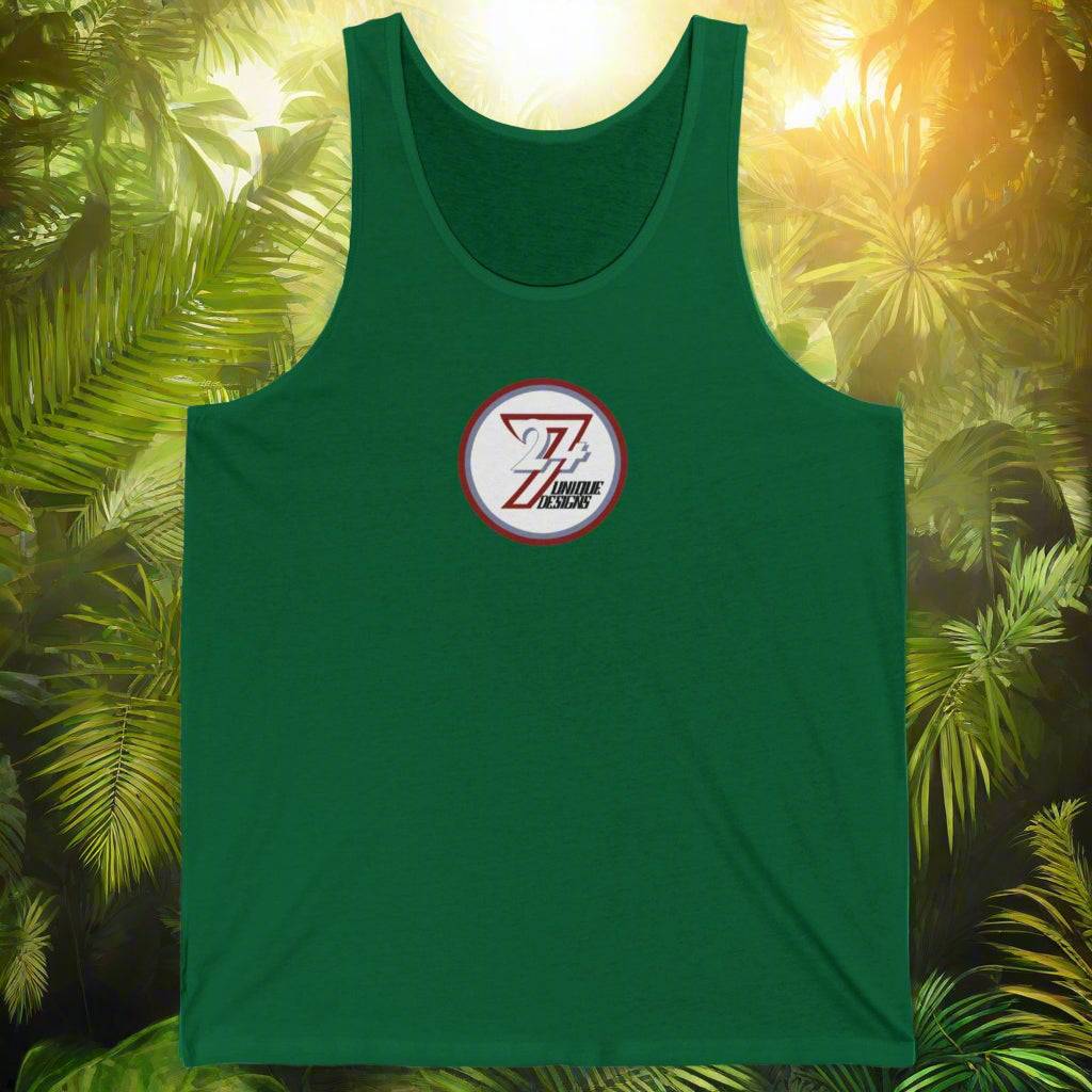 247 Logo Jersey Tank Top kelly
