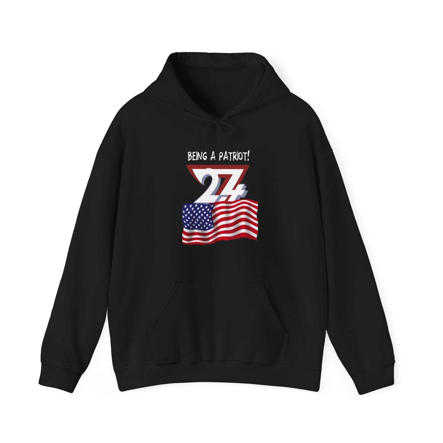 Unique Design Exclusive Design American Patriot Hoodie black