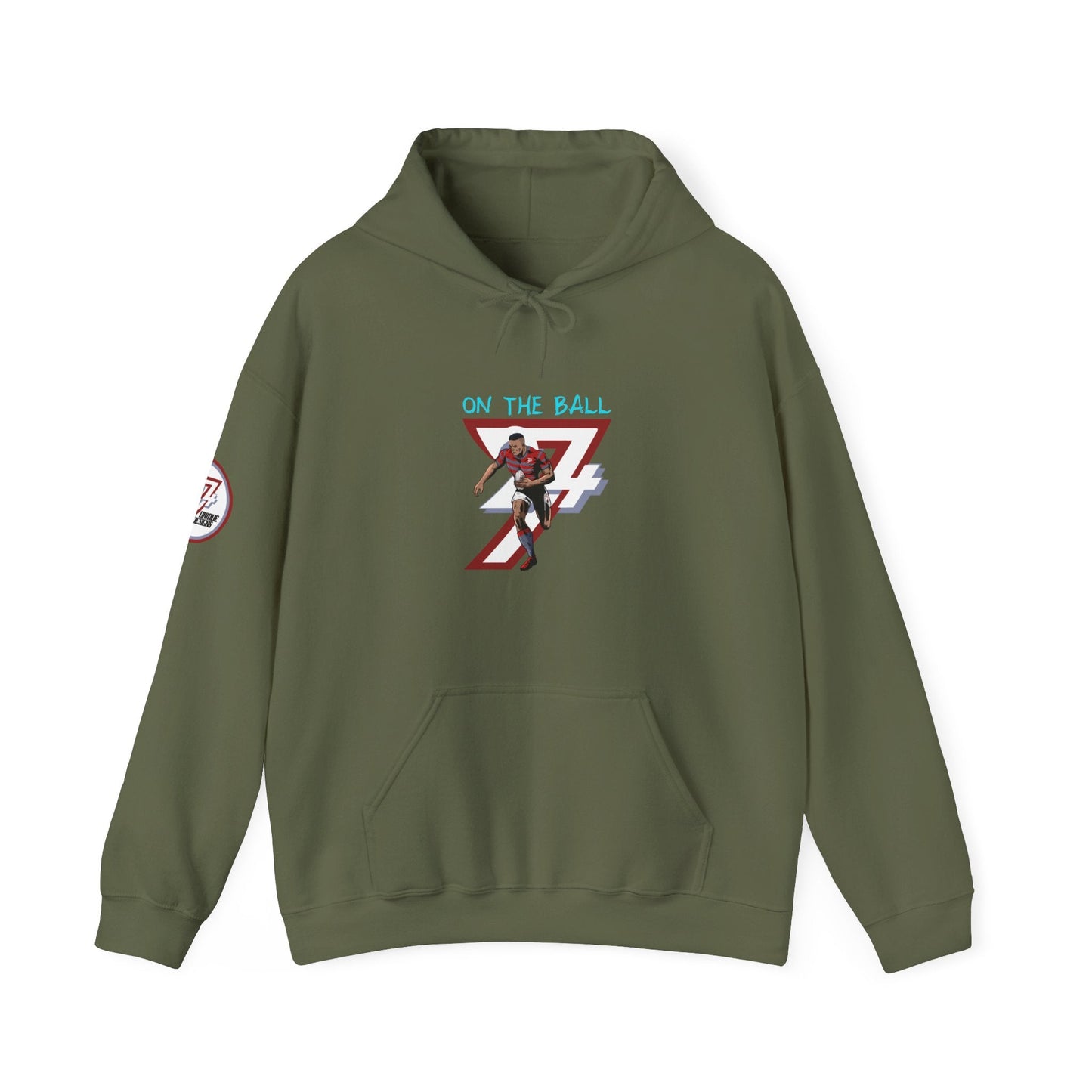 Unique Design Rugby Hoodie military green