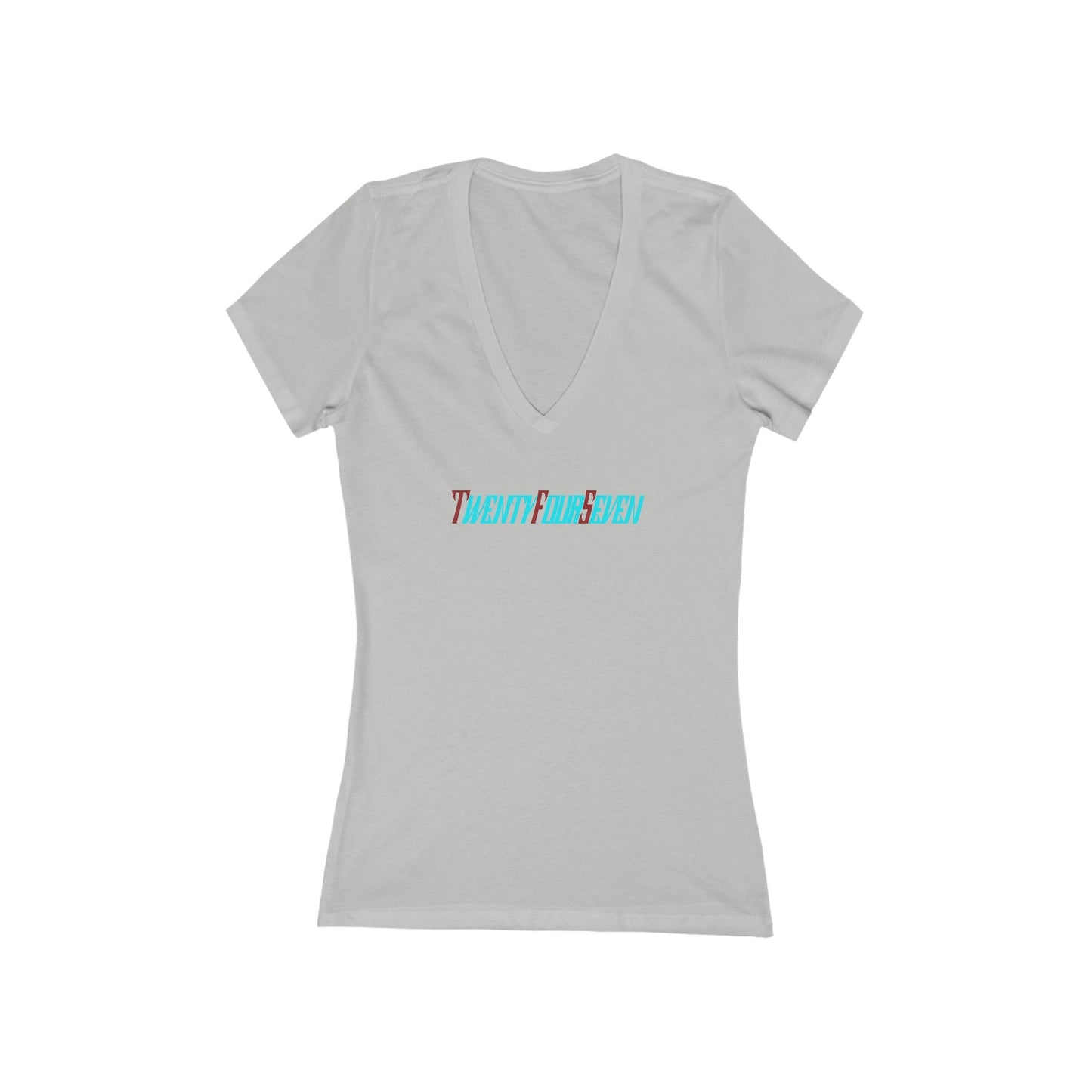 Unique Design twentyfourseven v-neck t-shirt athletic heather