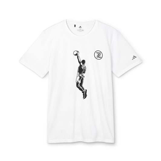 adidas T-shirt: Basketball Printed Sport T-shirt white