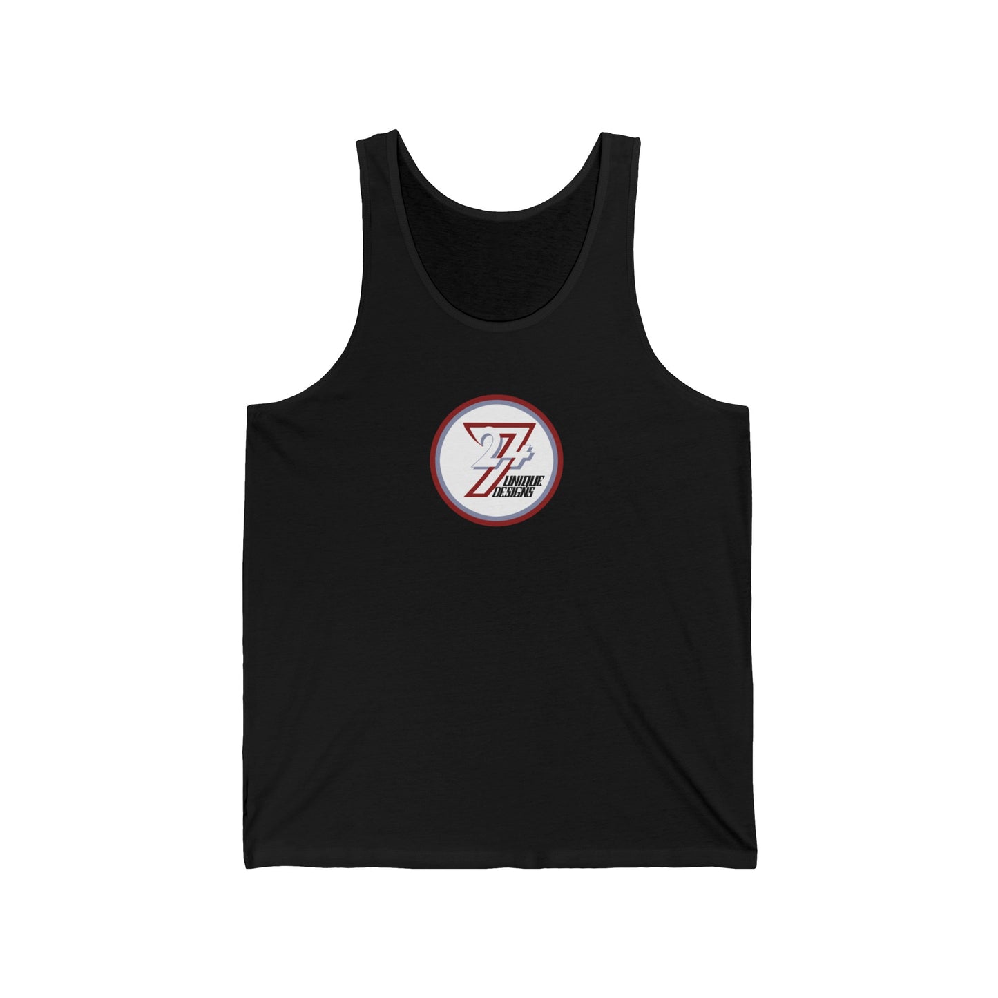 Unique Design 24/7 women's jersey tank black