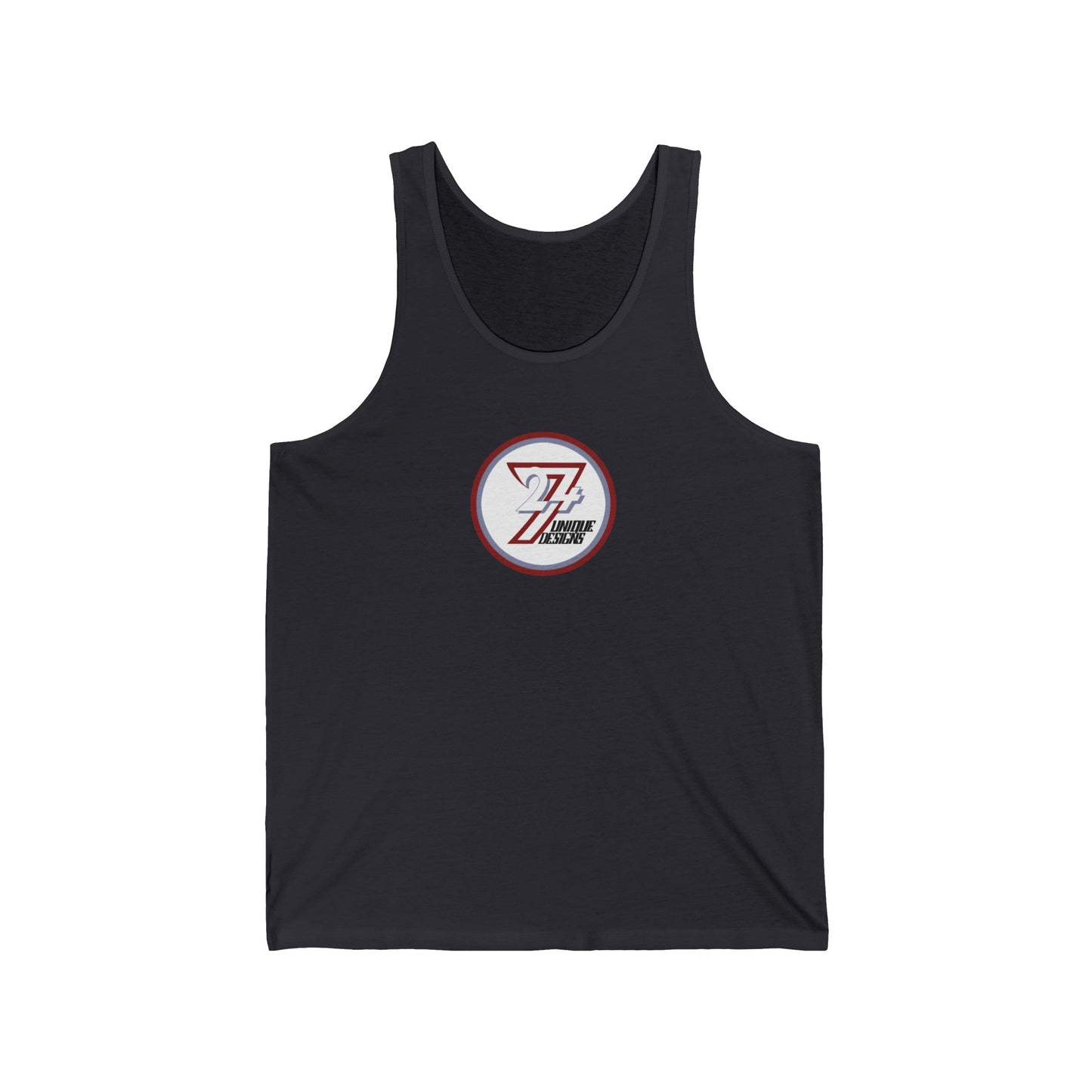 Unique Design 24/7 women's jersey tank dark grey