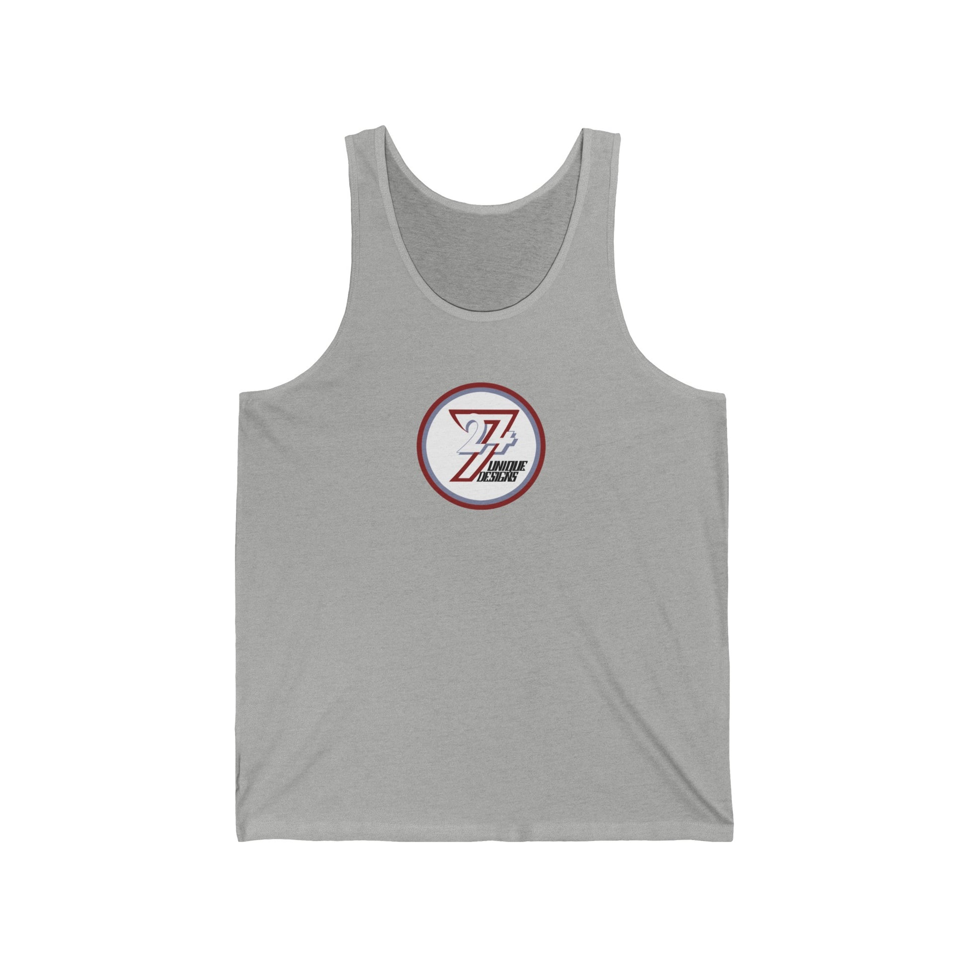 Unique Design 24/7 women's jersey tank athletic heather