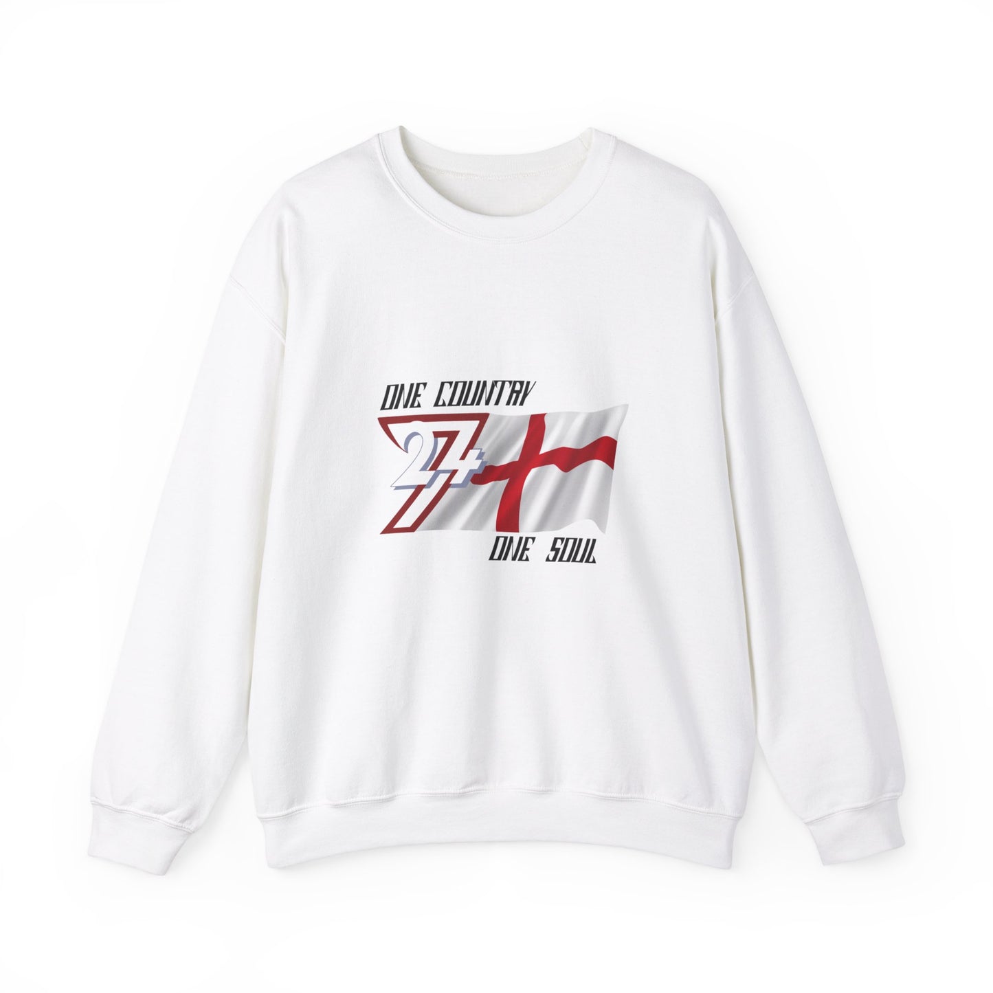 Unique Design England Flag sweatshirt white