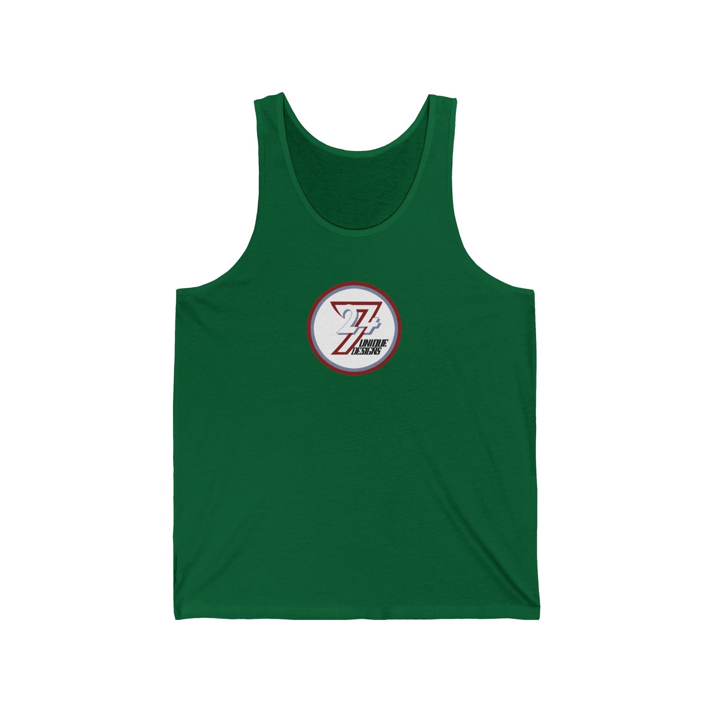 Unique Design 24/7 women's jersey tank kelly