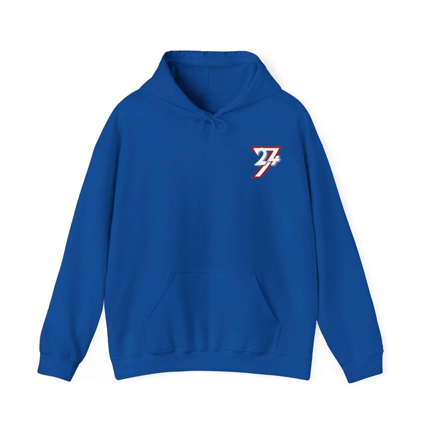 Unique Hoodie - TwentyFourSeven Printed Hoodie by 24/7 Unique Designs royal