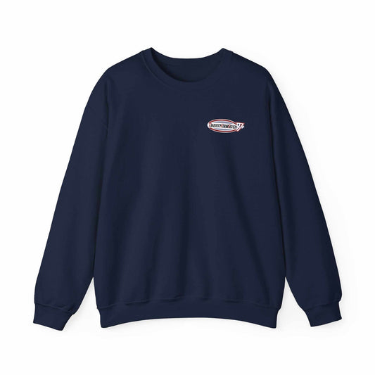 Unique Design TwentyFourSeven LOGO Heavy Blend™ Crewneck Sweatshirt navy