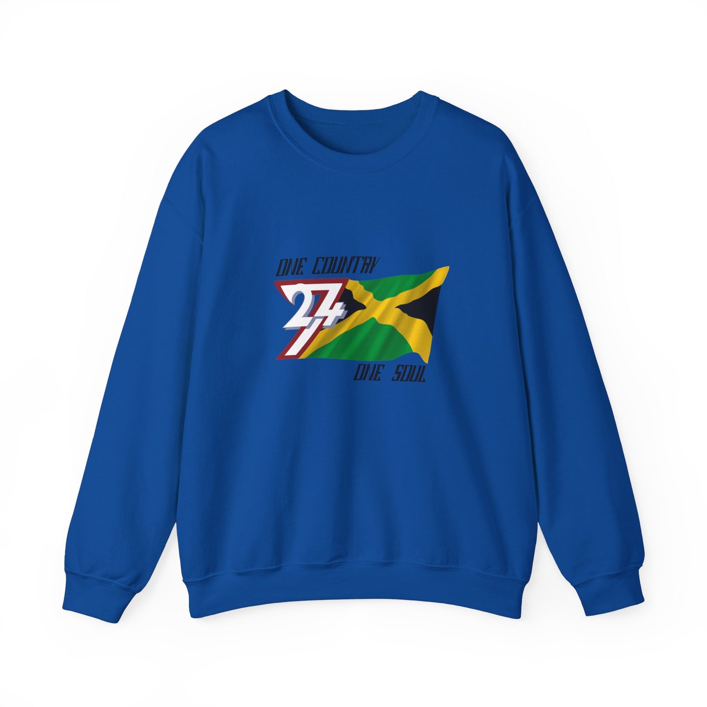 Unique Design Jamaica Flag sweatshirt royal