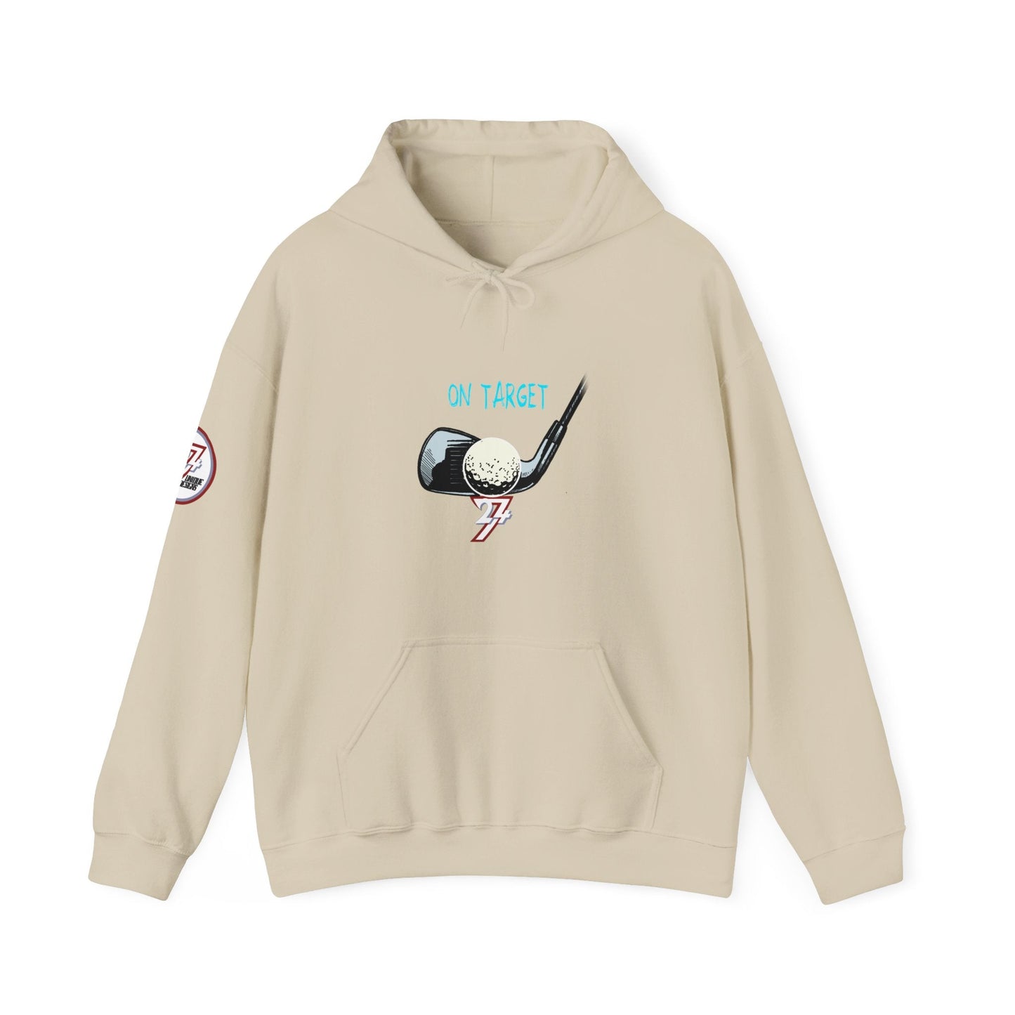 Unique Design Golf Hoodie sand