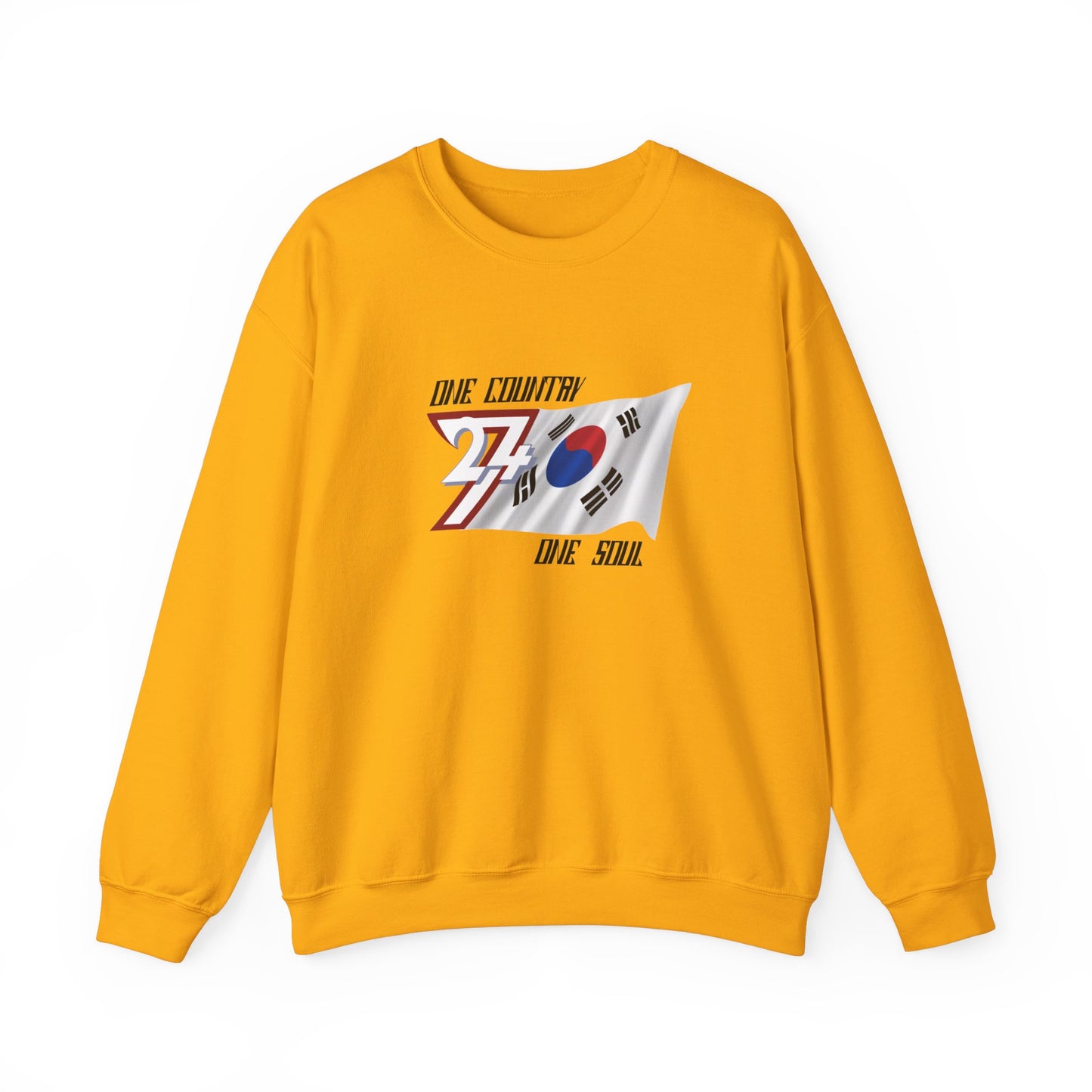 Unique Design 24/7 South Korea Flag sweatshirt