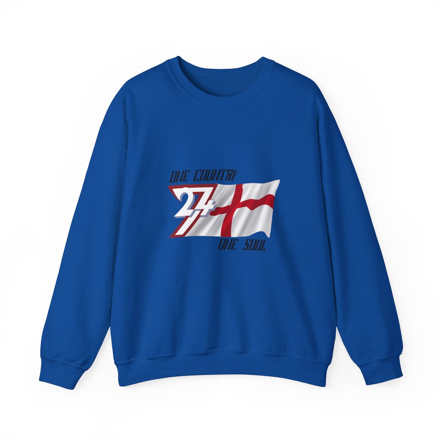 Unique Design England Flag sweatshirt royal