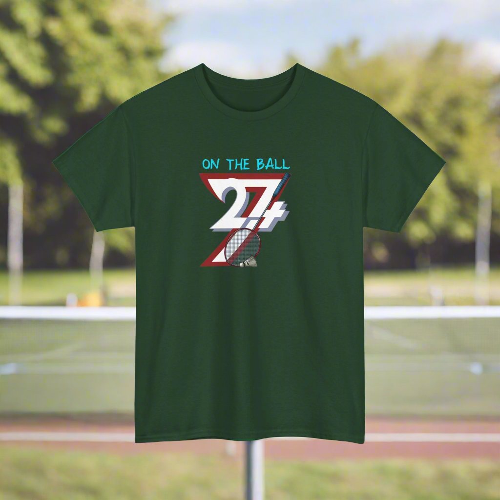 Badminton T-shirt forest green