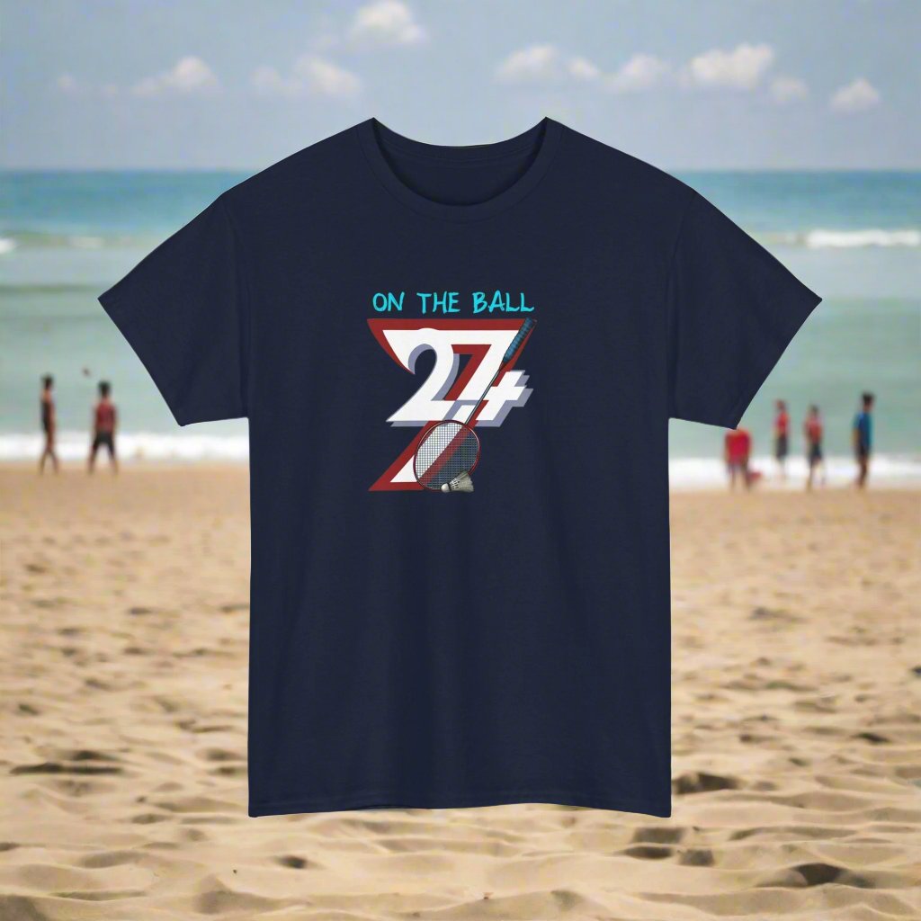 Badminton T-shirt navy