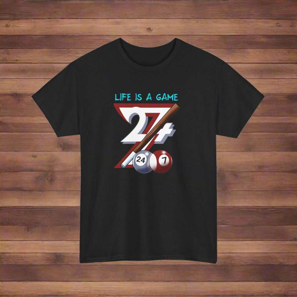 Billiard T-shirt Pool T-shirt billiard tee pool tee sport t-shirt black