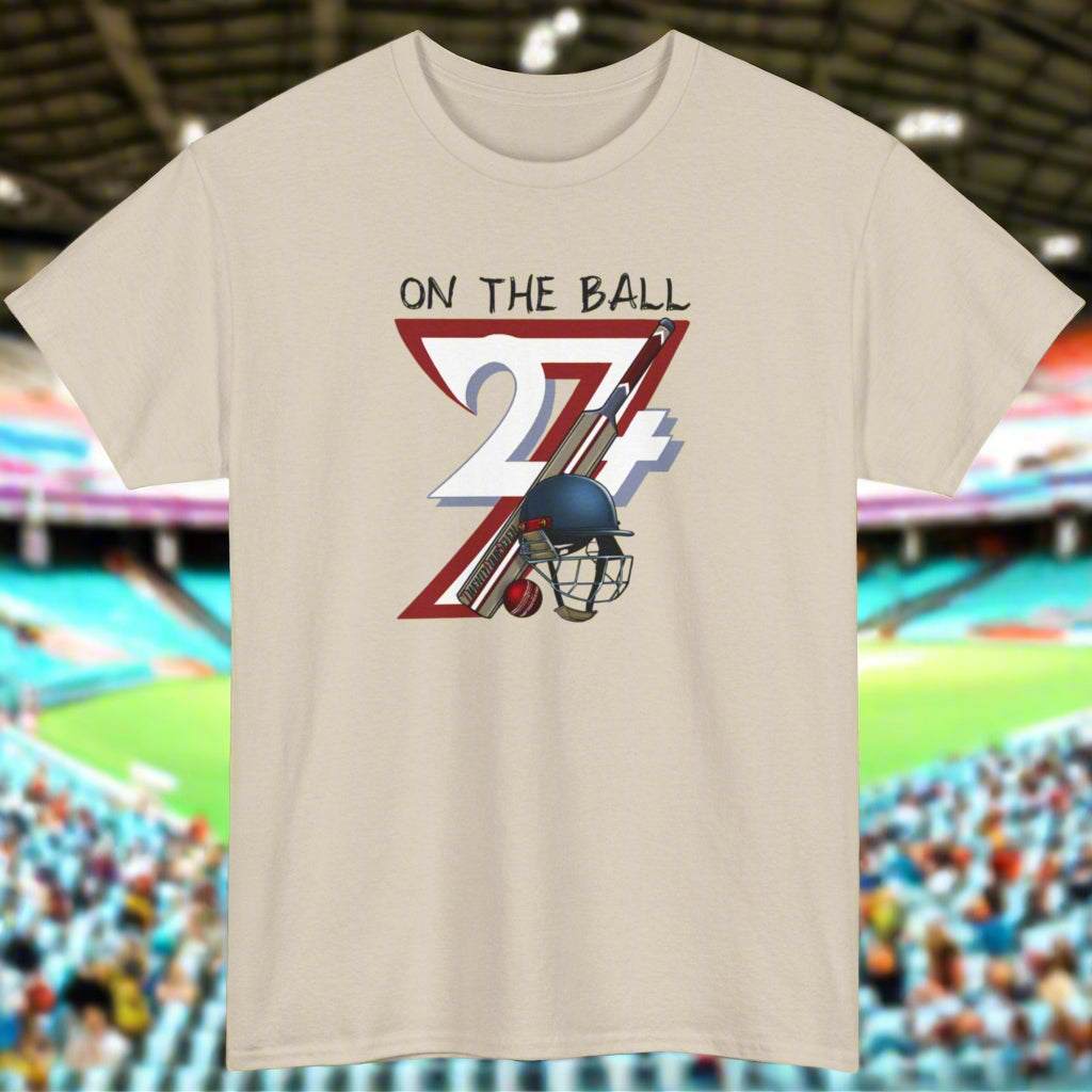 Cricket Sport T-shirt cricket tee cricket shirt 24/7 Unique Designs sand