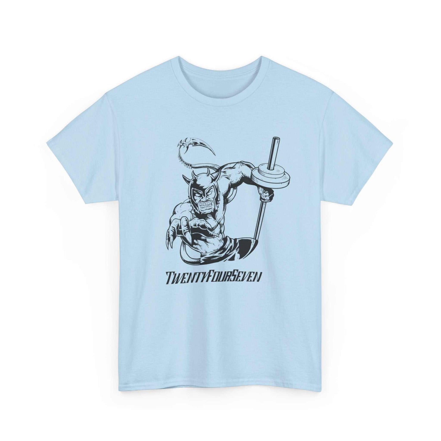 Dablo Gym t-shirt by Hi-TComics light blue