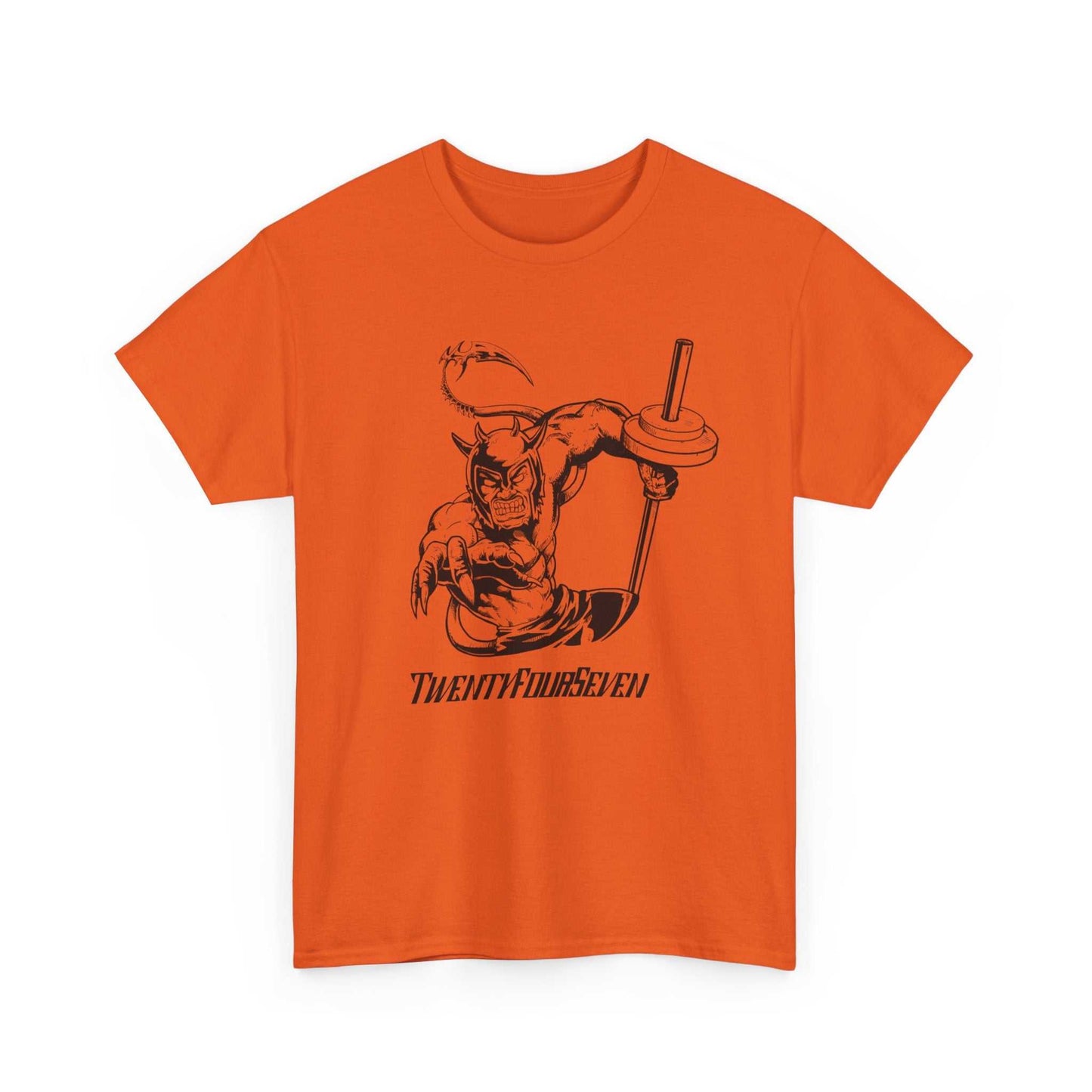 Dablo Gym t-shirt by Hi-TComics orange